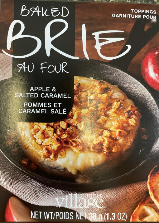 Gourmet Village Brie Topper - Apple & Salted Caramel