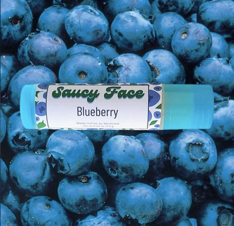 Saucy Face - Blueberry Lip Balm